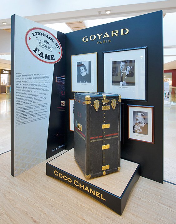 Coco Chanel's Custom Goyard Wardrobe Trunk Makes Its U.S. Debut at Salon  Art + Design